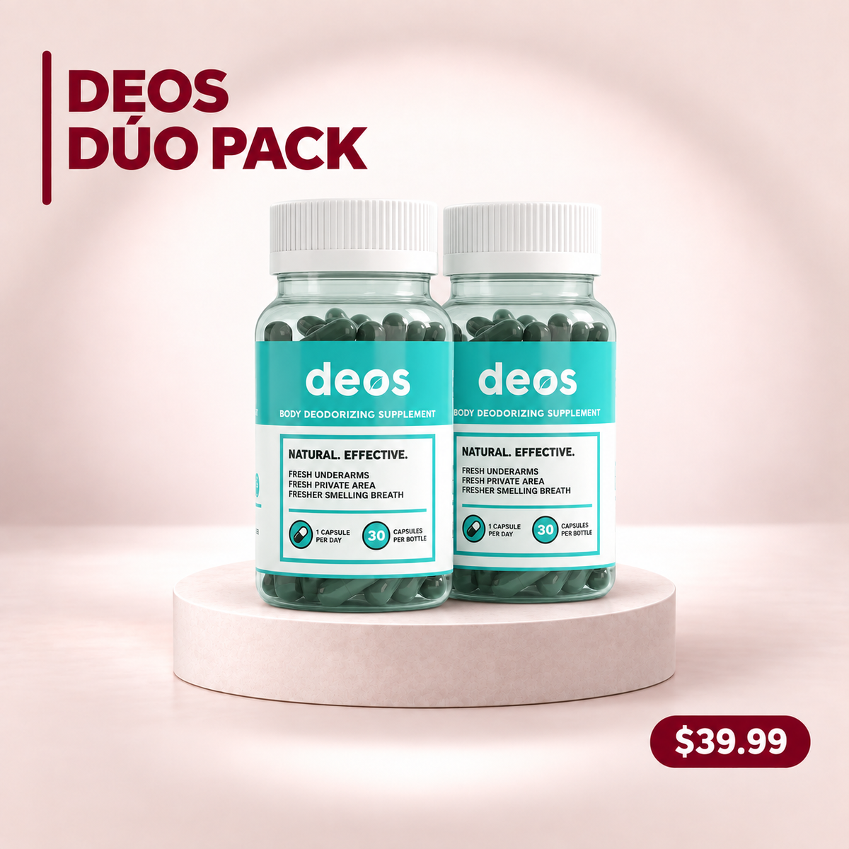 DEOS Dúo Pack — 2 frascos