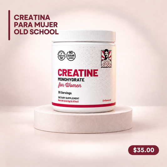 Old School Creatine Monohydrate for Women